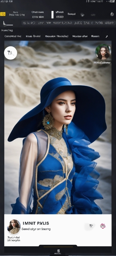 Hat, Sun Hat, Azure, Flash Photography, Sleeve, One-piece Garment