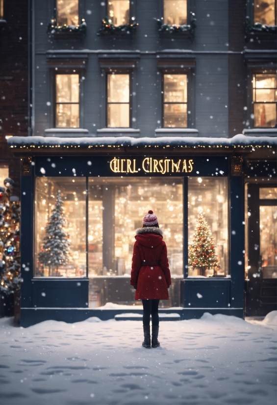 Illustrator 2021 Free, Window, Snow, Building, Branch, Freezing