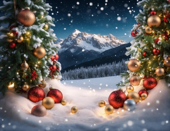 Illustrator Plugins Free, Christmas Tree, Sky, Plant, Christmas Ornament, Light