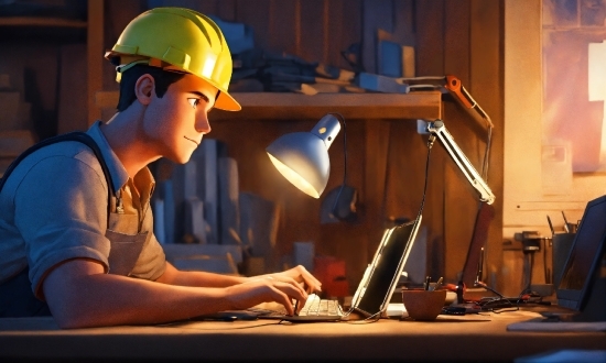 Images You Can Use Without Copyright, Hard Hat, Helmet, Desk, Engineer, Audio Equipment