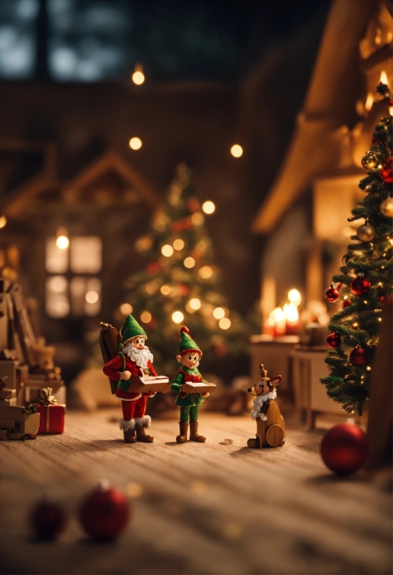 Light, Christmas Tree, Christmas Ornament, Window, Lighting, Plant