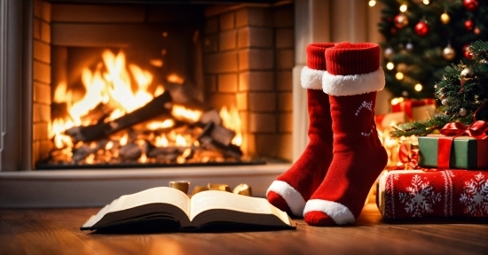 Light, Christmas Tree, Christmas Stocking, Gas, Event, Christmas Decoration