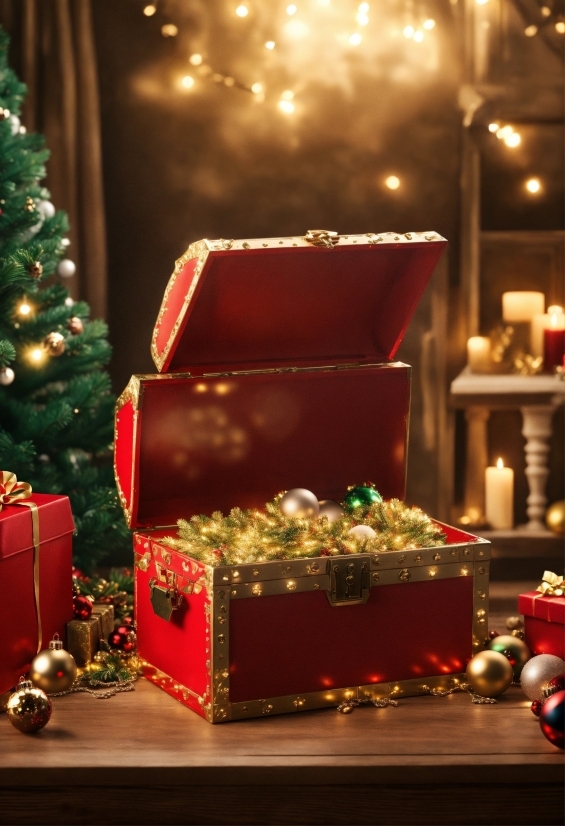 Light, Decoration, Gold, Lighting, Christmas Ornament, Christmas Tree