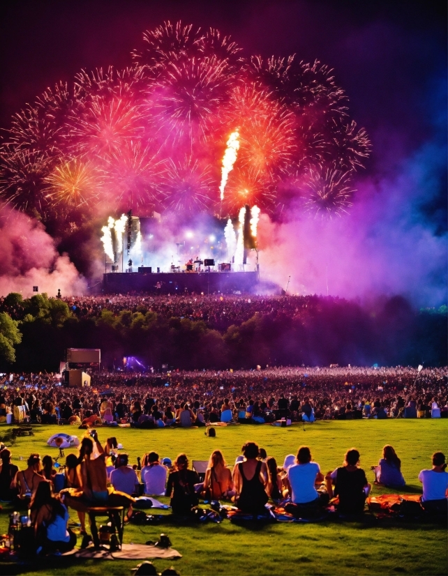 Light, Fireworks, World, Entertainment, Crowd, Concert