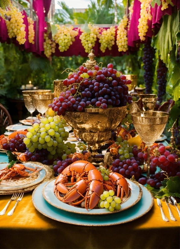 Mc Escher Art, Food, Tableware, Plant, Ingredient, Fruit