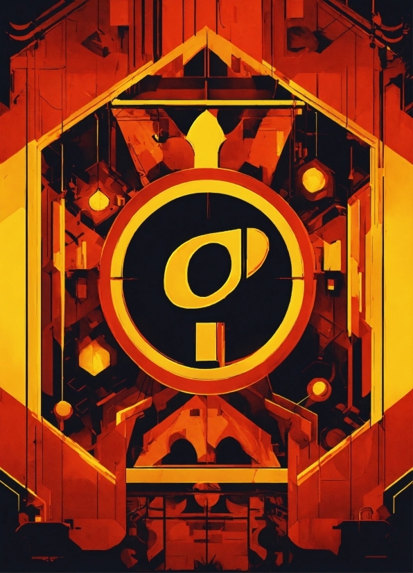 Orange, Yellow, Font, Gas, Symmetry, Circle