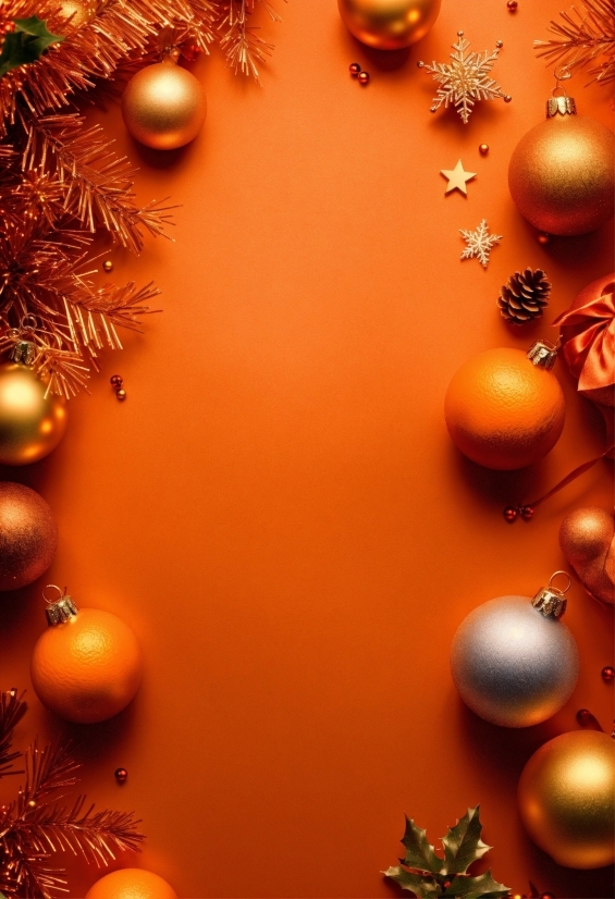 Photograph, Light, Nature, Christmas Ornament, Orange, Organism