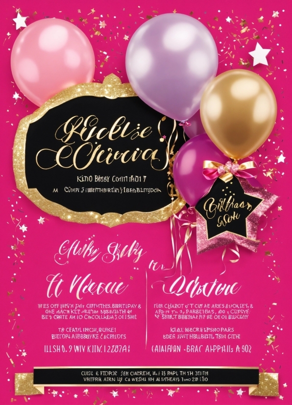 Pink, Poster, Font, Material Property, Magenta, Event