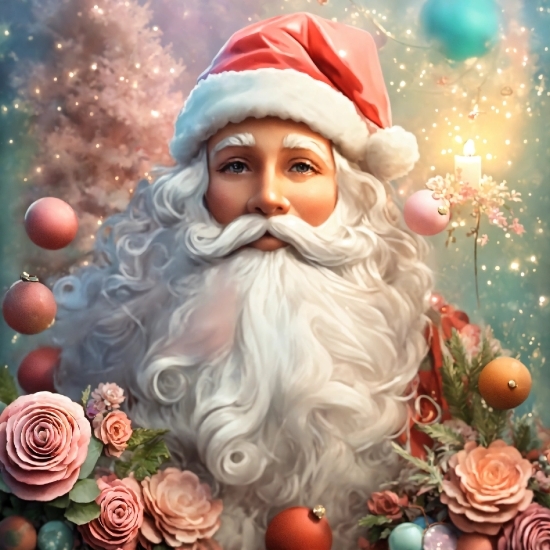 Plant, Celebrating, Happy, Christmas Ornament, Beard, Christmas