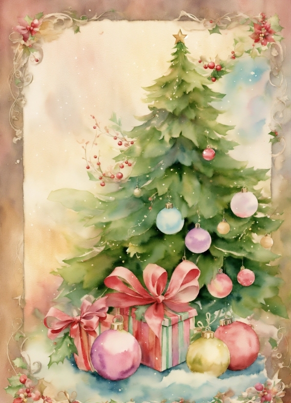 Plant, Christmas Tree, Christmas Ornament, Branch, Holiday Ornament, Creative Arts