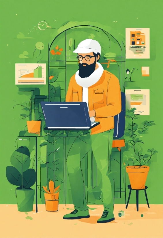 Plant, Product, Computer, Green, Personal Computer, Flowerpot