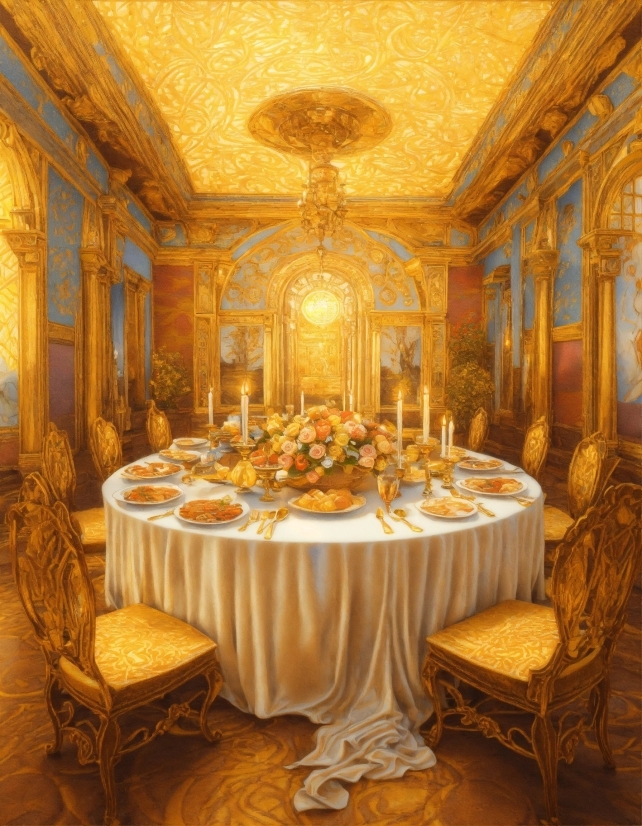Psychedelic Rock Posters, Furniture, Table, Chair, Decoration, Tableware