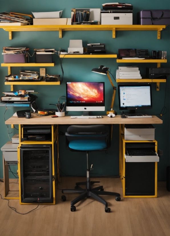 Public Domain Sports Images, Computer, Table, Personal Computer, Computer Monitor, Furniture