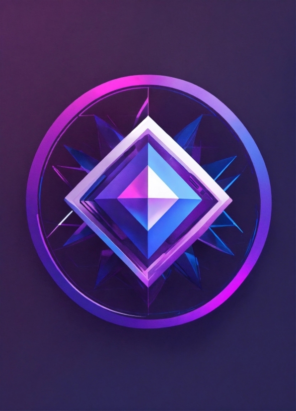 Purple, Triangle, Violet, Font, Symbol, Circle