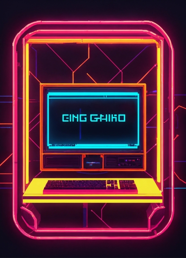 Rectangle, Personal Computer, Font, Line, Red, Visual Effect Lighting