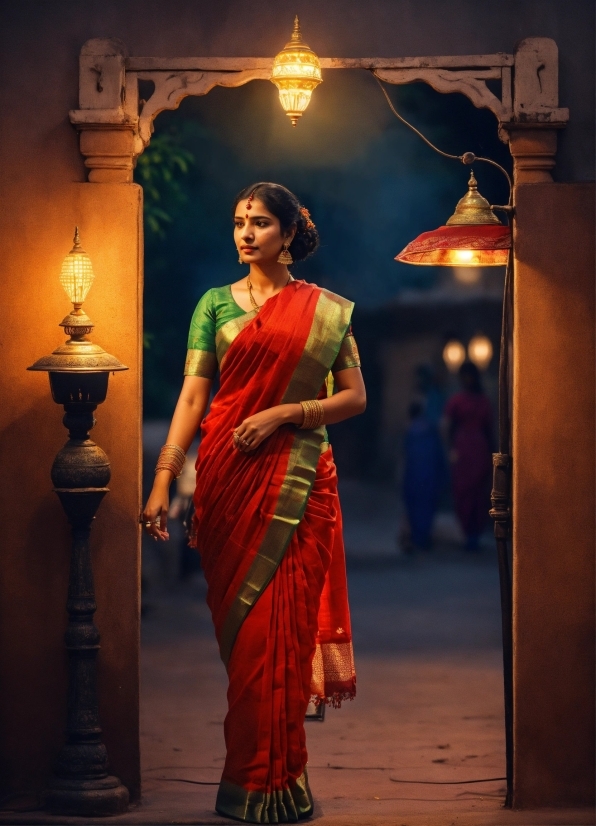 Royalty Free Digital Images, Temple, Flash Photography, Sari, Fashion Design, Entertainment