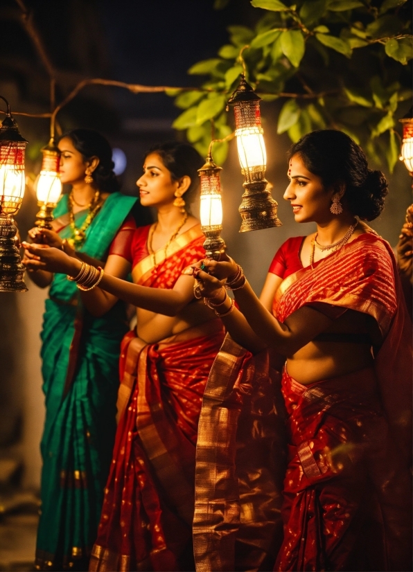 Sari, Temple, Entertainment, Performing Arts, Abdomen, Event