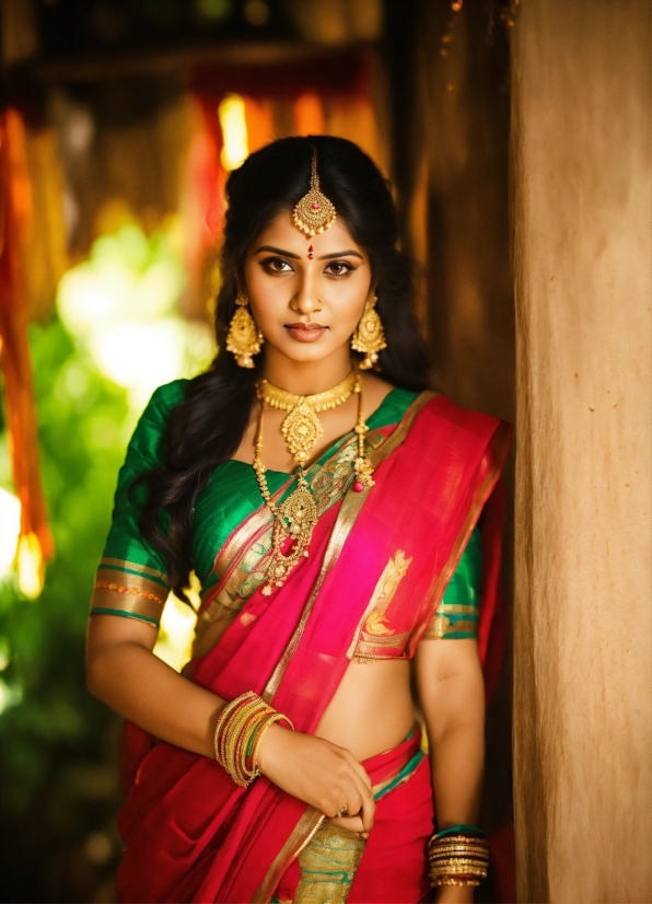 Sari, Trunk, Smile, Fashion Design, Flash Photography, Bangle