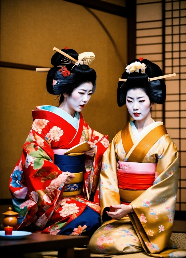 Shimada, Sakko, Temple, Kimono, Event, Fashion Design