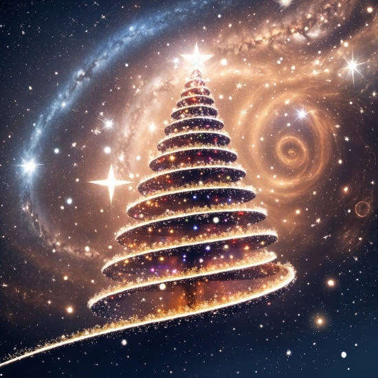 Sky, Atmosphere, Christmas Tree, World, Nature, Astronomical Object