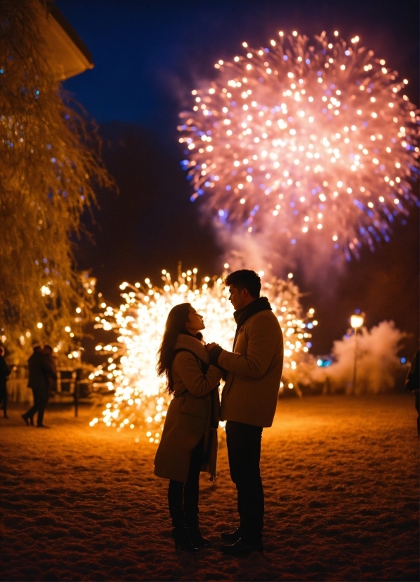 Sky, Photograph, Light, Fireworks, Nature, People In Nature
