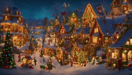 Sky, World, Christmas Decoration, Christmas, Building, Leisure