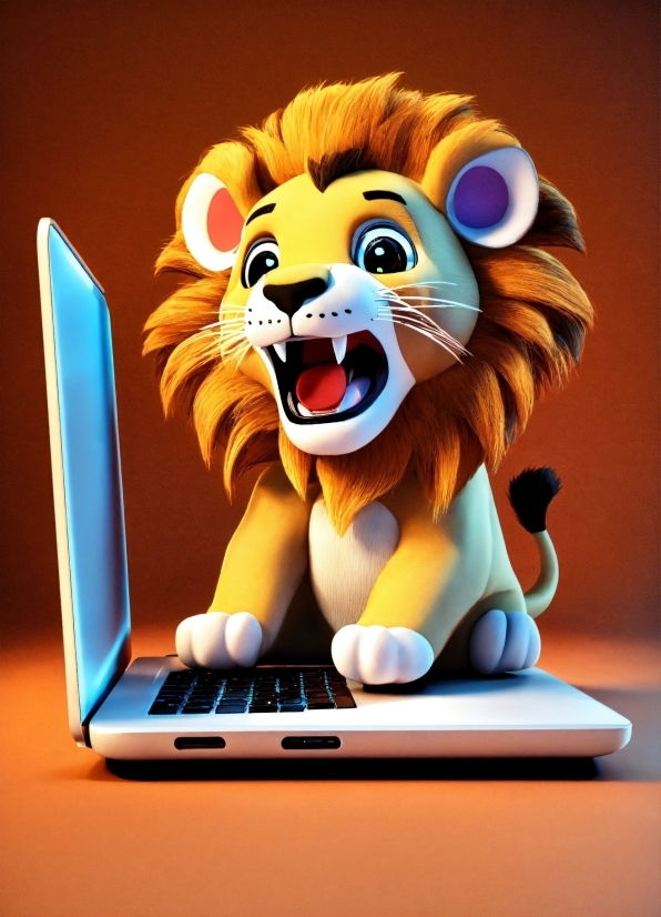 Smile, Facial Expression, Computer, Personal Computer, Felidae, Output Device