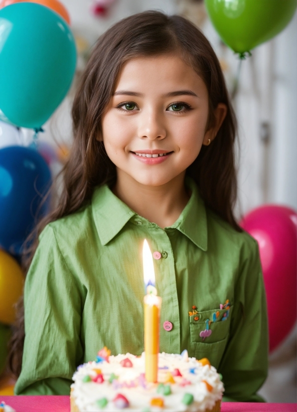 Smile, Food, Candle, Photograph, Birthday Candle, Cake Decorating
