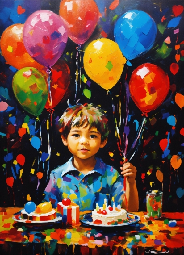 Software Use In Graphic Design, Food, Balloon, Yellow, Happy, Fun