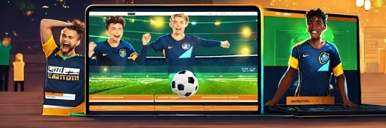 Sports Equipment, Output Device, Soccer, Football, Green, Ball