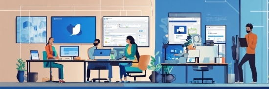 Styled Stock Photos, Computer, Table, Furniture, Computer Monitor, Output Device