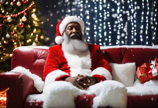 Summit Visual Arts Center, Head, Christmas Tree, Human Body, Beard, Lap