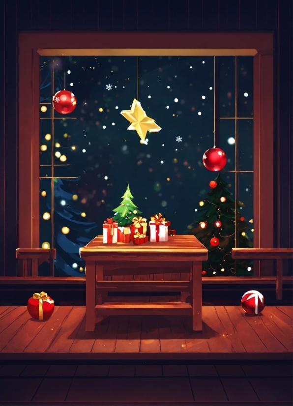 Table, Decoration, Interior Design, Christmas Decoration, Rectangle, Ornament