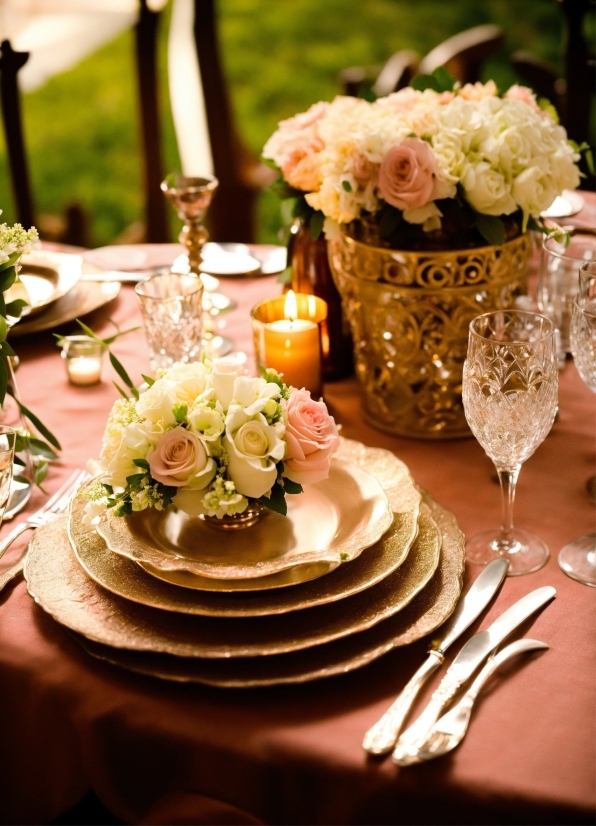 Table, Flower, Tableware, Furniture, Drinkware, Decoration
