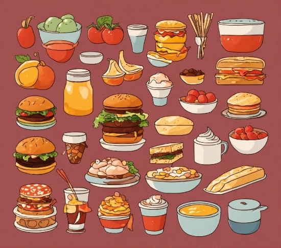 Tableware, Orange, Drinkware, Staple Food, Cuisine, Ingredient