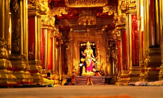 Temple, Amber, Architecture, Gold, Temple, Art