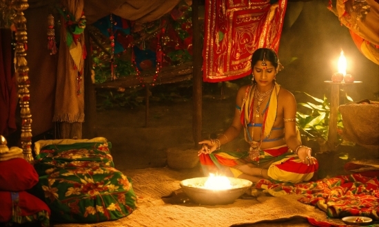 Temple, Curtain, Event, Tradition, Ritual, Heat