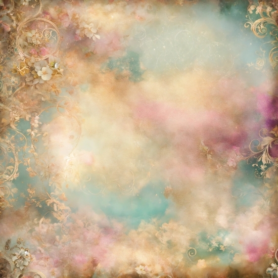 Textile Design, Atmosphere, Paint, Pink, Atmospheric Phenomenon, Art