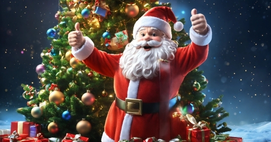 The Embrace Painting, Christmas Tree, Christmas Ornament, Facial Expression, Light, Human Body