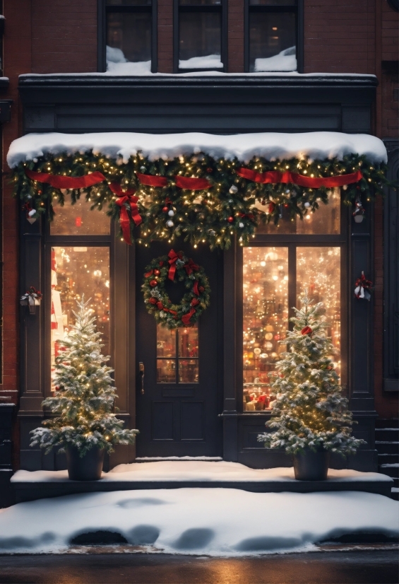 The Museum Of Russian Art, Window, Christmas Ornament, Property, Christmas Tree, Plant