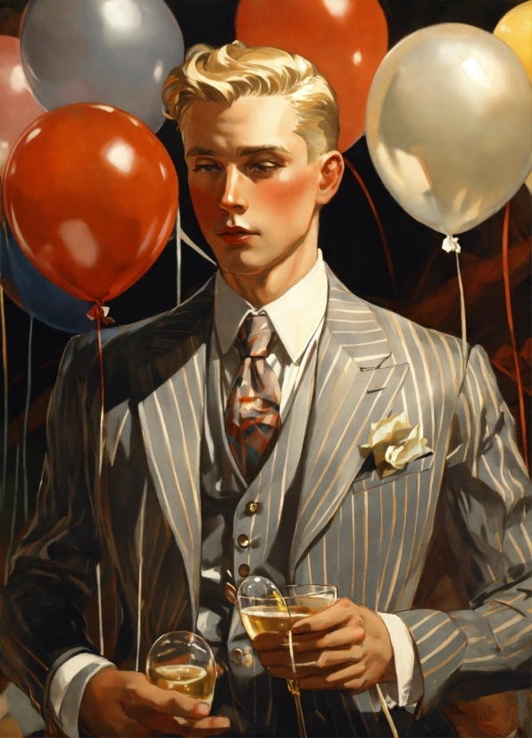 Tie, Organ, Balloon, Party Supply, People, Eyewear