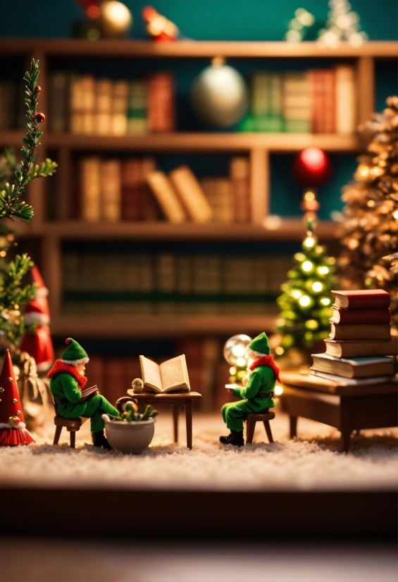 Toy, Christmas Tree, Lighting, Christmas Ornament, Window, Wood