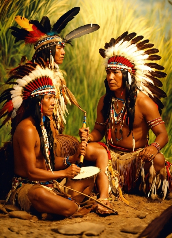 Tribal Chief, Headgear, Tribe, Summer, Event, Hat
