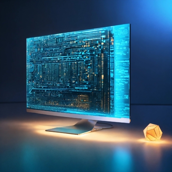 Water, Blue, Rectangle, Art, Computer Monitor Accessory, Gas
