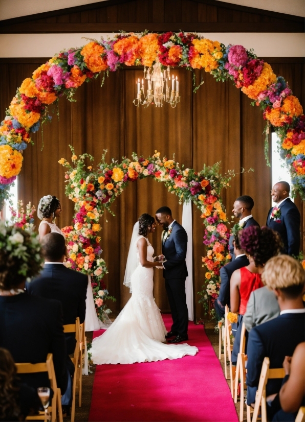 Wedding Dress, Flower, Plant, Bride, Photograph, Dress