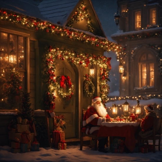 Window, Building, Lighting, Decoration, Christmas Decoration, Ornament