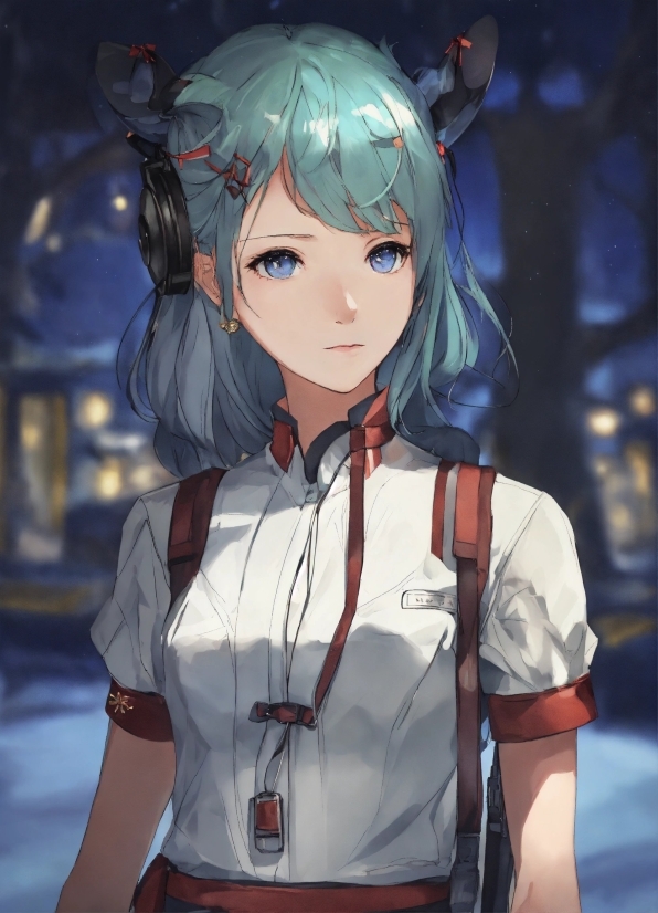 Aesthetic Wallpaper Pinterest Desktop, Cartoon, Azure, Sleeve, Cool, Black Hair