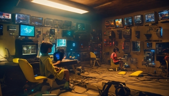 Ai Change Picture, Guitar, Chair, Musician, Entertainment, Building