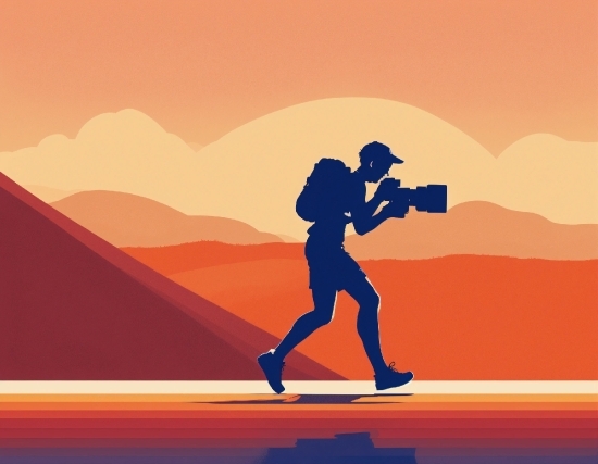 Ai To Draw Anything, People In Nature, Sky, Happy, Gesture, Landscape