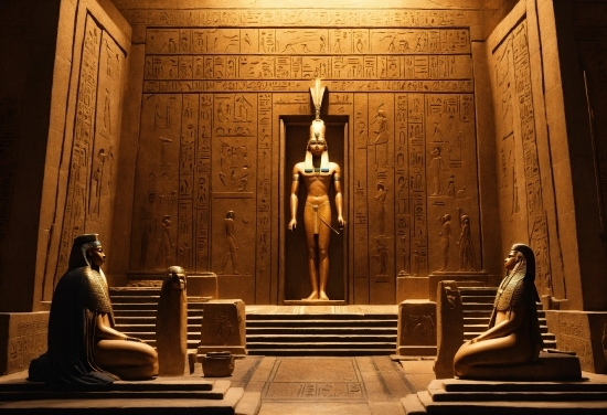 Ai Unblur Image Online Free, Temple, Lighting, Sculpture, Building, Art